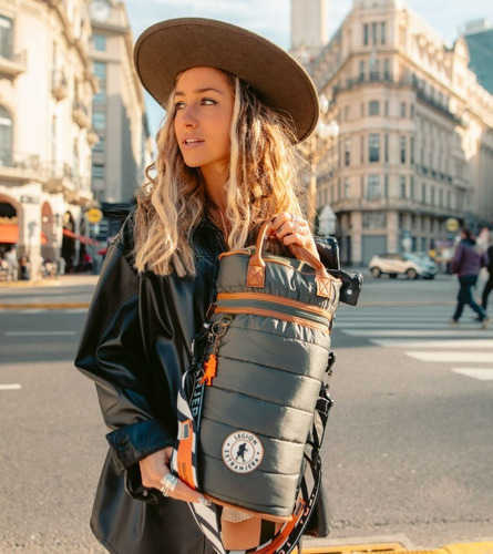 Imagen 3 de 7 de Mochila Matera Diamond Pop Militar