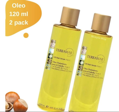 Aceite Tratamiento Para El Cabello 3 En 1