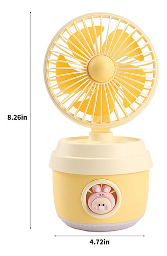Ventilador Portátil J Recargable Con Refrigeración Por Agua