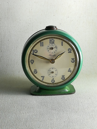 Antiguo Reloj Despertador Kienzle Alemán 