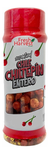Paquete 4 Botes Chile Chiltepín Entero Fresh Harvest 30g