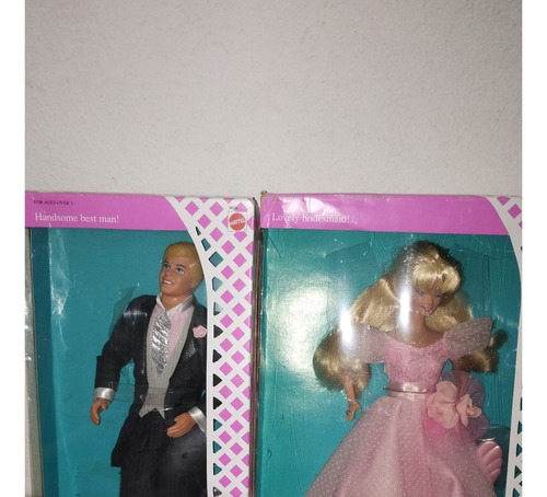 Barbie Y Ken Wedding Day, Mattel 1990 (Usado)