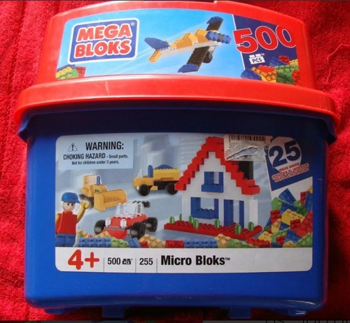 Legos Mega Bloks 500 Piezas. Oferta