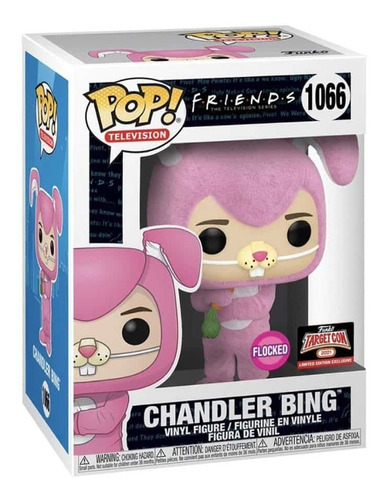 Funko Pop Friends Chandler Bing Flocked Target Con 2021