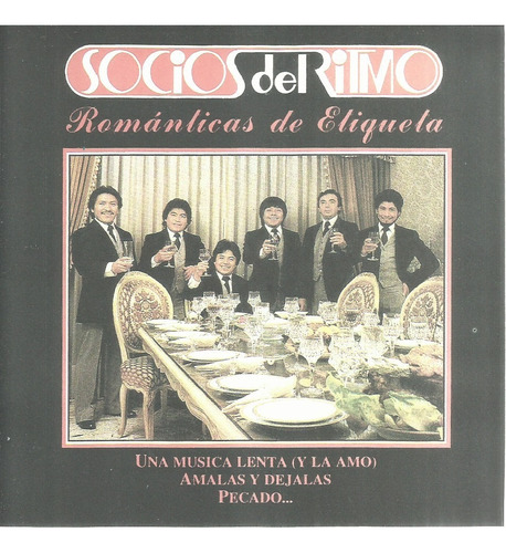 Socios Del Ritmo Románticas De Etiqueta | Cd Música Nueva