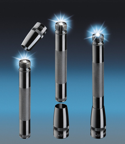 Linterna Led Maglite Mini Mag Aa 332 Lúmenes Plata