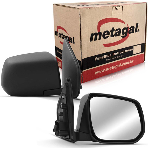 Espelho Retrovisor Externo S10 2013 2014 Manual Metagal