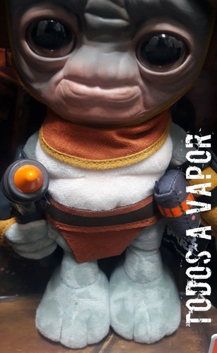 Figura Star Wars Babu Frik Plush, Peluche Disney Mattel