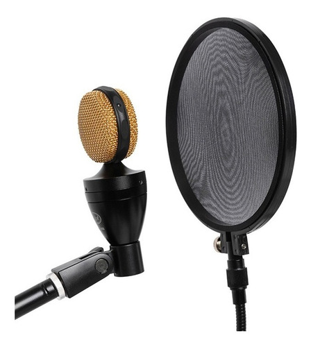 Imagen 4 de 7 de Antipop Stagg Pantalla Para Mic Condenser Brazo Flexible