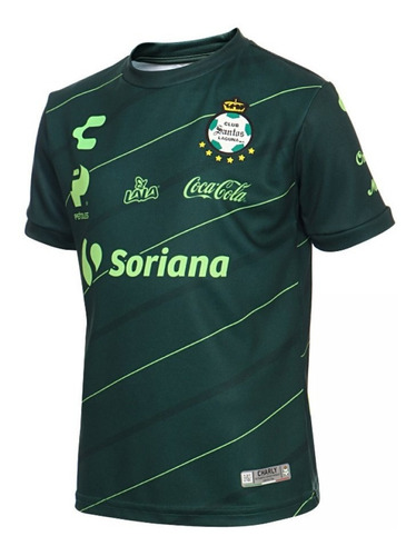 Playera Jersey Club Santos Laguna  (5018560.0) Verde Niño