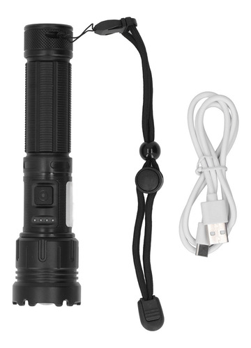 Linterna De Mano Led De 8000 Lm, 1500 M De Alcance, Superbri