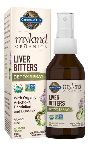 Garden Of Life Mykind Organics - Espray Desintoxicante De Hg