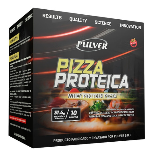 Whey Protein Pulver Pizza X 10 Sobres Polvo Dieta Permitida