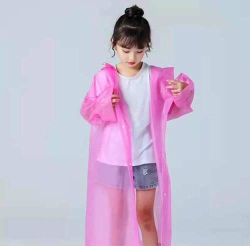 Poncho Impermeable Niños Capa Lluvia Grueso Envío Gratis 