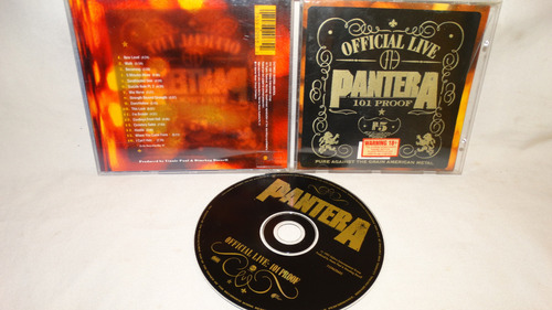 Pantera - Official Live: 101 Proof (eastwest Records America