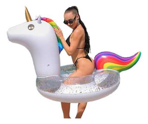 Inflable Flotador Salvavidas Unicornio Para Adultos W100