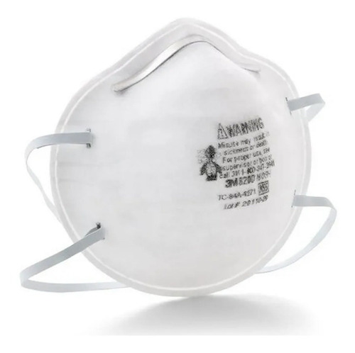 Tapabocas 3m 8200 N95 Mascarilla Mf Shop