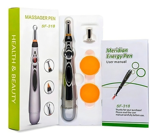 Nova Acupuncture Point Stimulator And Locator Pen Silver