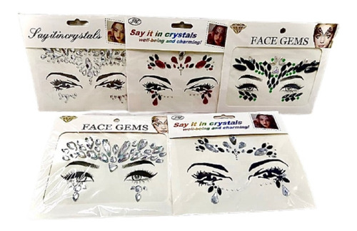 Imagen 6 de 10 de Gemas Pegatinas Decorativas - Unidad a $7499