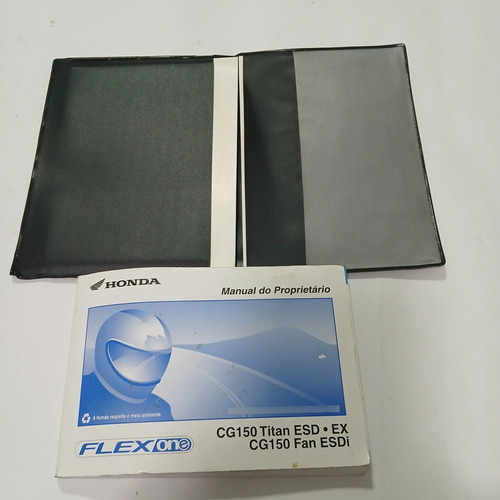 Manual Do Proprietário Honda Cg 150 Titan Esd Ex/fan 2014 (Usado)
