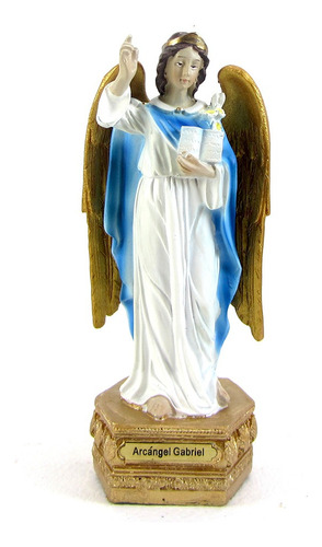 Estatua Arcangel Gabriel Angel Imagen 14cm Italy Alcasatu