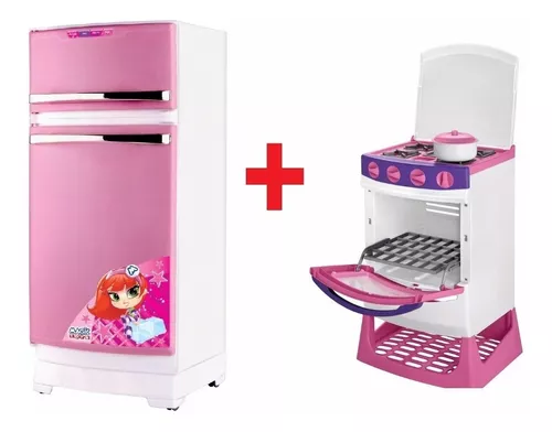 Cozinha Infantil Brinquedo Kit Criança Completa Fogão Menina