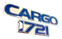 Comprar Kit  Emblemas Ford Cargo 1721 + Emblemas Cummins De Puertas