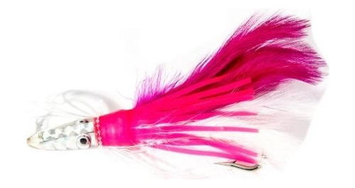 Boone Tuna Treat 60 Rigged Lure Pinkwhite 6inch