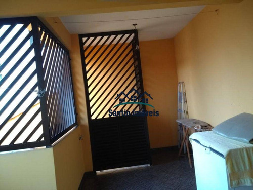 Imagem 13 de 13 de Sobrado Com 3 Quartos (02 Suítes )quintal, Ótimo Acabamento,02 Vagas Cobertas À Venda, 138 M² - Jardim Haydee - Mauá/sp - So0444