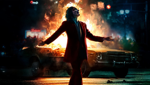 Poster Guason (joker) Vinilo Autoadhesivo 100x60cm #2