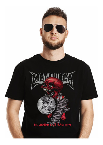Polera Metallica St Anger Live Rarities Metal Abominatron