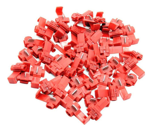 50 Piezas 16-22 Awg Bloqueo Conectores De Empalme Terminales