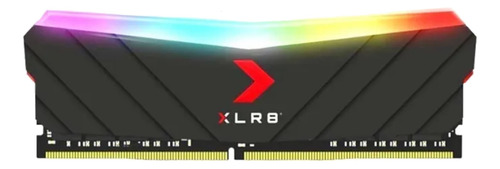 Memoria RAM XLR8 Gaming EPIC-X RGB gamer color negro 32GB 2 PNY MD32GK2D4320016XRGB