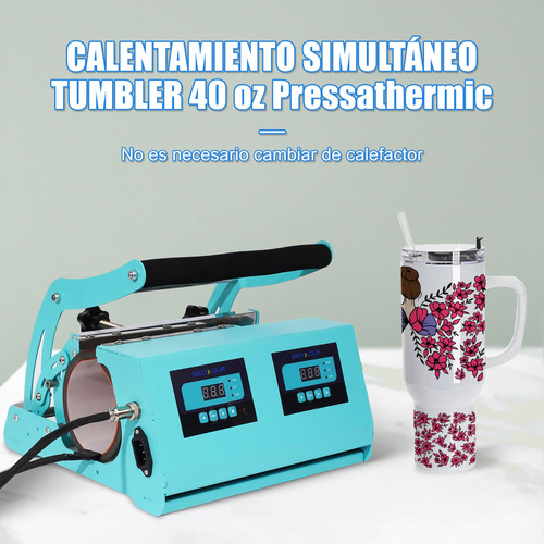 Plancha Para 40oz Vaso Termos Tazas Sublimar Sublimación