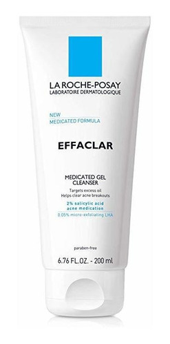 Imagen 1 de 5 de La Roche-posay Effaclar Gel Medicado Del Acné Lavado De Cara
