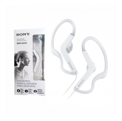 Auriculares Sony Mdr As210 Blanco Resistente Al Agua