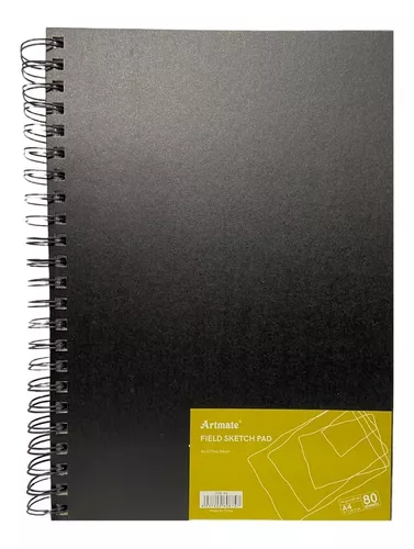 Cuaderno Artmate A4 80 Hojas 96grs Con Espiral Color Blanca