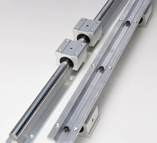 2 Sbr16-1200mm 16mm GuĂa Lineal Cnc 4 Unids Sbr16luu Chumade