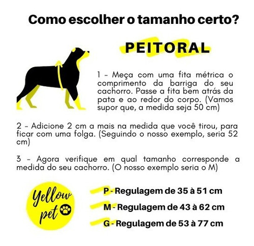 Kit de pecho y guía Woldog para cachorros y perros, collar color Noronha, talla M