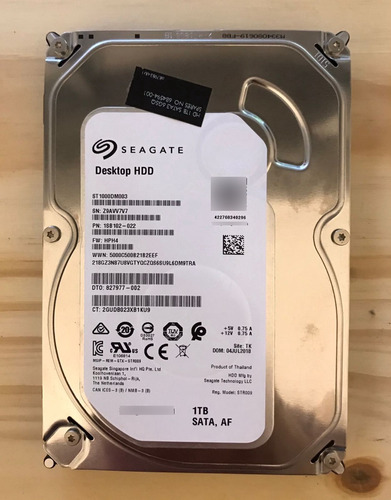 Disco Hdd Seagate Barracuda St1000dm003 1tb