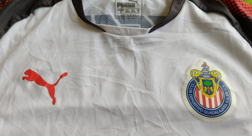 Jersey Entrenam Chivas Guadalajara M Puma 17/18 Usada (Usado)