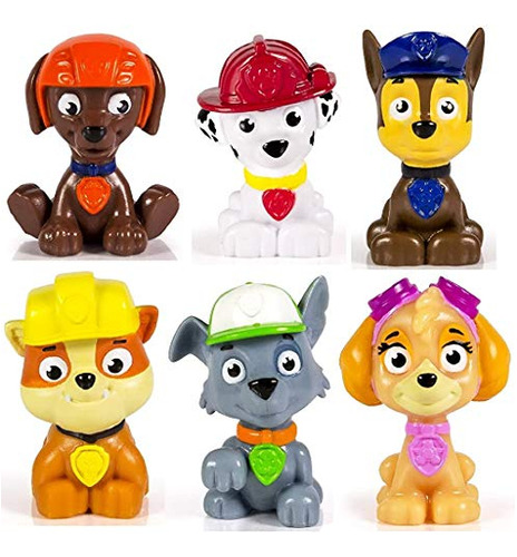 Set Figuras Paw Patrol Mini X6