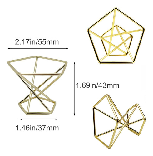 20 Soportes Para Plantas De Aire, Soportes Geométricos Único