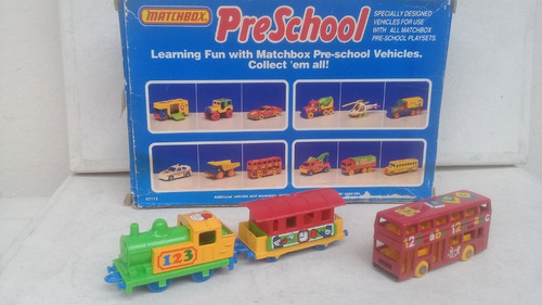 Matchbox  Set X3 Vehiculos Preschool Coleccion Devoto Toys