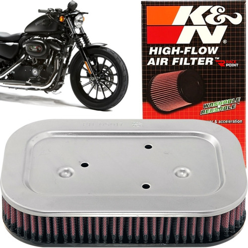 Filtro Ar Esportivo K&n Kn Harley Davidson Xl 883 Sportster