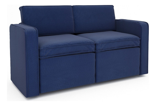 Sofá Armable Loveseat Cómodo Sillón Moderno 2 Plazas P/ Sala Color Color
