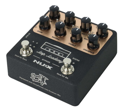 Pedal De Guitarra Nux Mgs6 Modelador Amplificadores