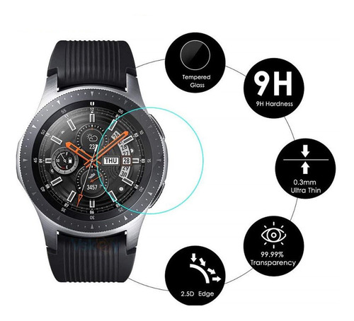 Película Para Garmin Forerunner 55 De Vidro Temp Kit 5 Uni