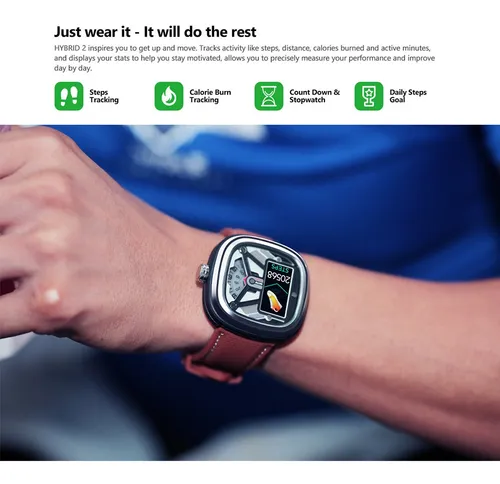 Zeblaze Hybrid 2 Smart Watch 0.96 Pantalla Ips Cuotas sin inter s