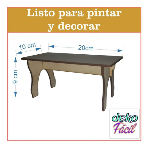 Combo Comedor Para Casa De Muñecas De 29 Cm